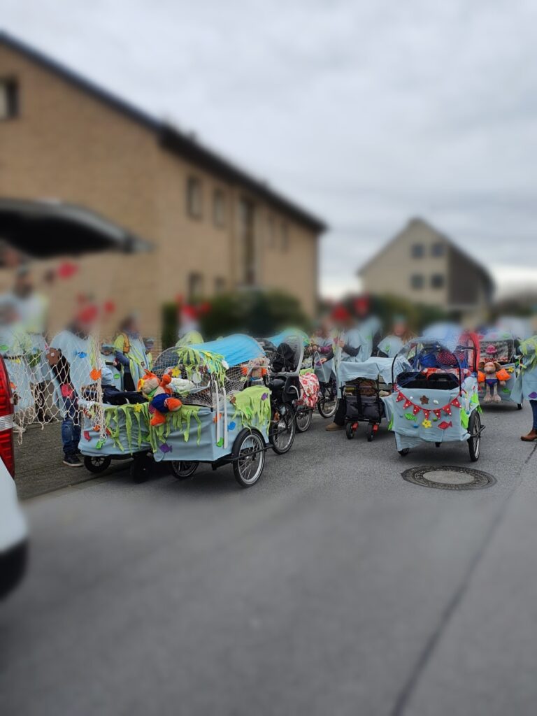 Teilnahme am Langenfelder Karnevalszug